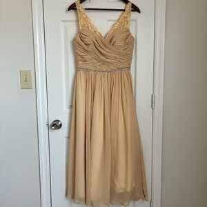 Light in The Box Yellow Dress Formal Prom Bridesmaid Butter Yellow Sleeveless